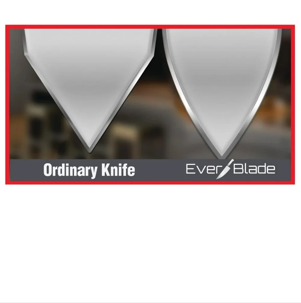 EverBlade Self-Sharpening Chef Knife New In Box